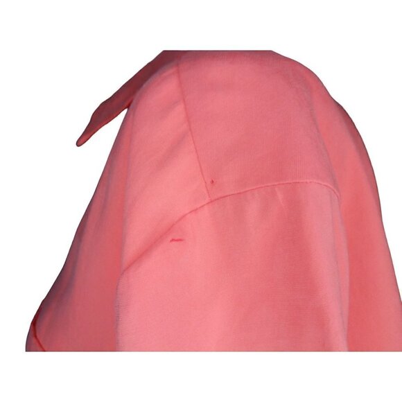 Chico's Coral Button UP Collared Long Sleeve Size 3 Shirt NWT - Picture 2 of 12